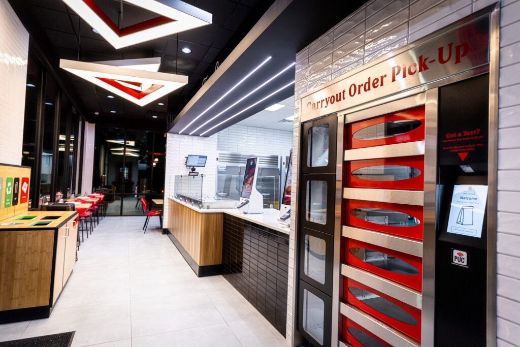 Pizza Hut restaurant interior
